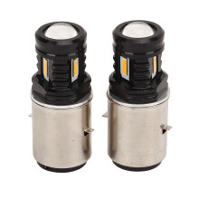 Xenon-weiße LED-Lampe mit 360-Abstrahlwinkel, 4 Innenraum- und Kartenleuchten, extrem helle Lichtleistung dank 5630-Chipsätzen und langer