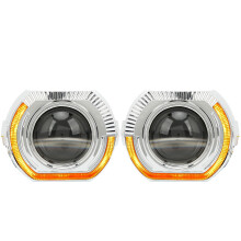 Faróis de LED com dupla funcionalidade, modos de luz alta e baixa, encaixe universal 4H1H4H7HB3HB4D1, padrão de feixe perfeito, design integrado,