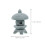 Mini Statue Sandstein Grau 2