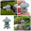 Mini Statue Sandstein Grau 5