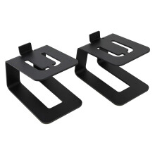 Monitor Stand Metal Carbon Steel Desk Mount For Screens And Desktop Speakers Compact Bookshelf Speaker Holder For Office