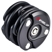 Bicycle Lock HeavyDuty AntiTheft Folding Round Chain Lock with QuickRelease Fixed Bracket Alloy MultiUse Outdoors
