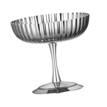Stainless Steel Ice Cream Bowl with Footed Design, MultiPurpose Metal Dessert Cup for Parfait and Pudding