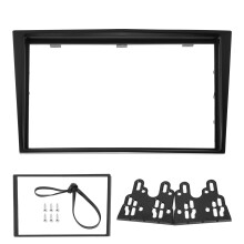 Embellecedor del panel frontal de la radio 2Din para Opel Vectra, Astra y Zafira. Kit de instalación de doble DIN para salpicadero. Elegante y
