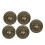 Over Par Old Bastards Golf Coin, grappige-5 stuks 1