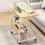 Adjustable Height Mobile Rolling Computer PC Laptop Over Bed Desk Overbed Desk 1
