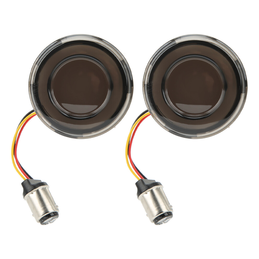 Harley Led Turn Signals W/ Halo Running Turn Signal Bold Style Modern Edge Attention Getting Leds Concentrating Lenses Easy White/Light/Amber 9139052796614