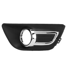 Mistlampbehuizing, auto-exterieuraccessoires, mistlampafwerking van ABS-materiaal, duurzame, oxidatiebestendige mistlampafdekking met montage zonder
