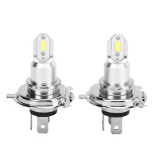 LED-Fahrscheinwerferlampen mit Turbo-Lüfter und Wärmeableitung, kaltweiß, IP68 wasserdicht, universell passend, lange Lebensdauer, Plug & Play,