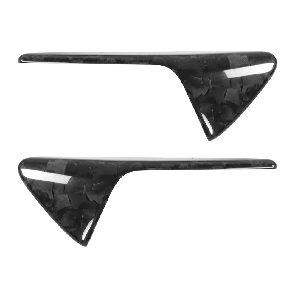 Camera Vent Cover 4 Tesla Cars Lightweight Side Mudguard Real 3K Carbon Fiber Trim Replacement Featuring Durable Construction & Easy No-Drill 9139052869745