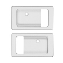 Cubierta para manija de puerta, cubierta decorativa para interior de automóvil con exquisita artesanía, para Land Rover Defender 90 110 130