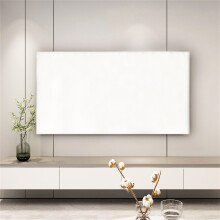 Universal Elastic TV Dust Cover and Screen Protector 5565 Inch White Breathable Stretch Fabric