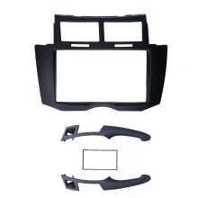 Kit de reemplazo de panel de instrumentos doble DIN para automóvil, radio estéreo para automóvil, material ABS resistente y duradero, fabricación