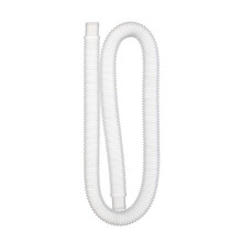 Plastic Return Hose, Maximum Durability & UV Resistance, Translucent Frosted White 1PCs, Compatible With Above Ground Pool Pumps, Filters & Sk