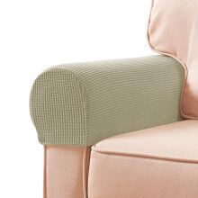Armleuninghoezen van spandex, elastische armleuninghoezen, zachte, lichtgewicht stof voor bank en sofa, eenvoudig te installeren, universele maat,
