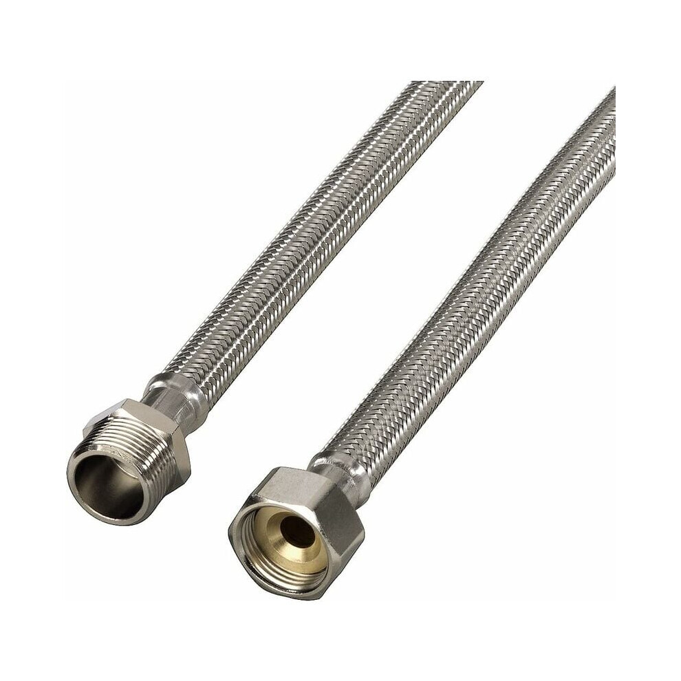 Wire-Braided Stainless Steel Faucet Connector, Heavy-Duty Reinforcement Providing Corrosion Resistance, Flexible Water Connector Ensuring Simple Insta 9139052109438