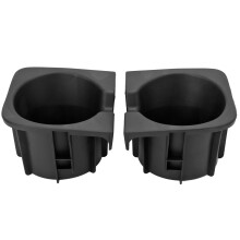 Inzetstuk voor bekerhouder in de middenconsole, compatibel met Toyota Tacoma. Directe vervanging. Duurzame vervanging voor de originele bekerhouder