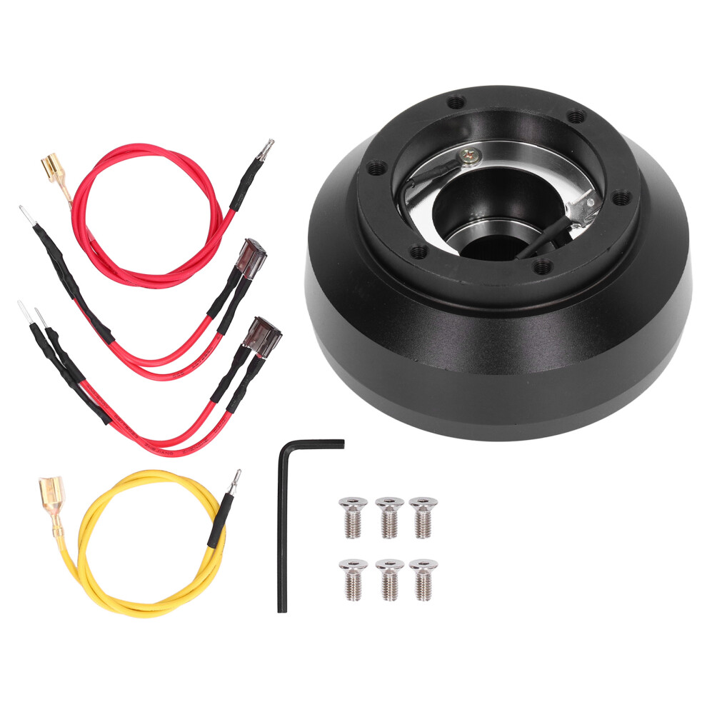 Lockable Aluminum Steering Shaft Quick Release Adapter Unit Retain Horn And Turn Signals With 6061 Billet Aluminum Bolt On Performance Steering Hub 9139052799608