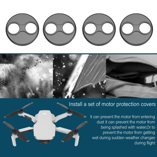 Θήκη προστασίας κινητήρα για DJI Mini4Pro, Mini3Pro, Mini3, Mini SE, ελαφριά καλύμματα κινητήρα 1