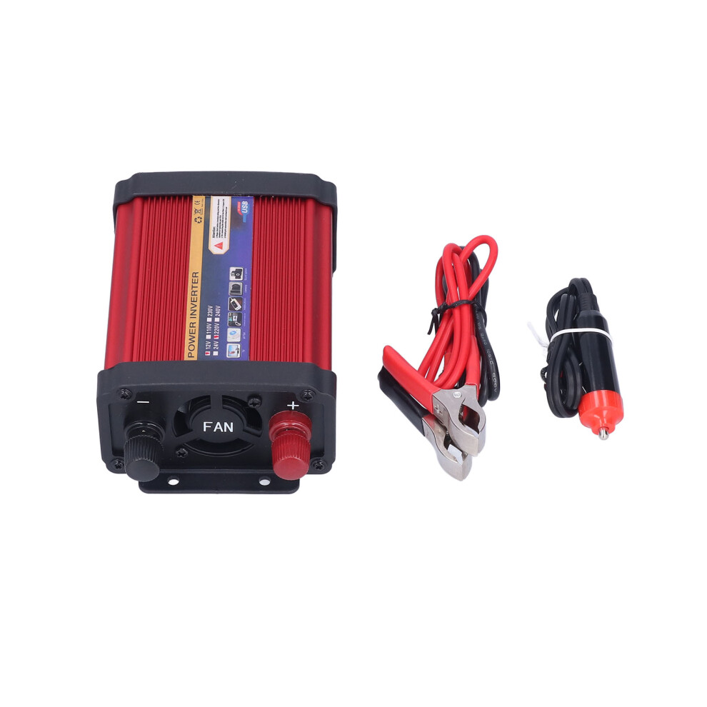 Voltage Converter Inverter Modified Sine Wave 12V To 220V Intelligent Cooling Fan System Stable Performance High Converting Efficiency 4 Vehicle 9139052799233