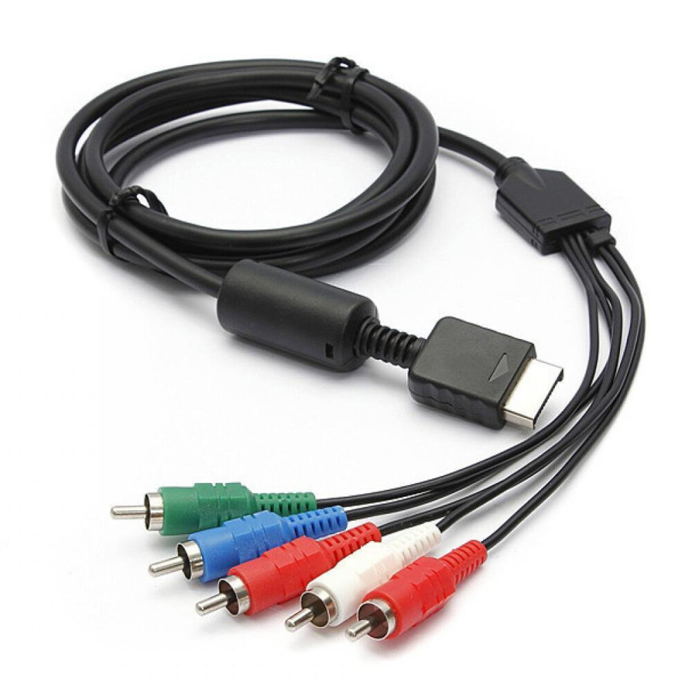 Hd Component Av Cable, Compatible Ps2 Ps3 Component Av Cable With Crystal Clear Picture And Clear Sharp Image For Hdtv Or Edtv (1.8M) 9416038603877