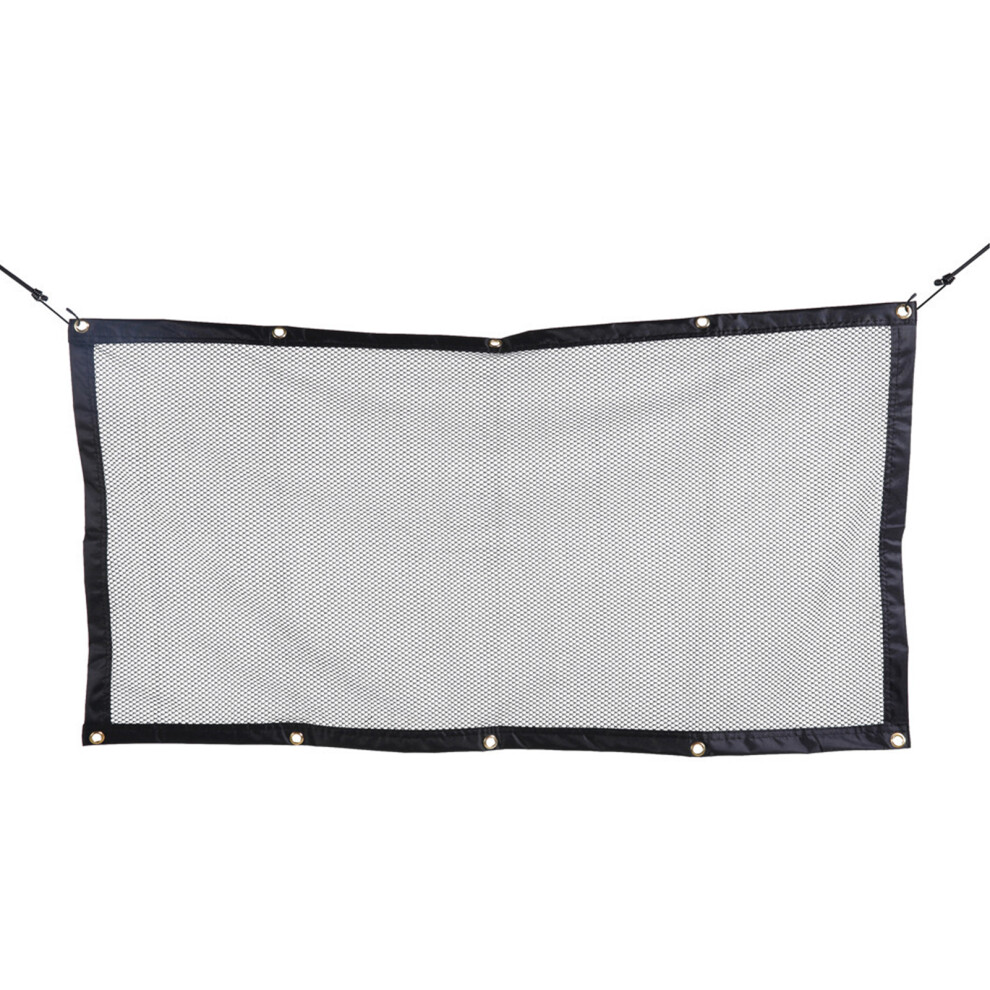 Vehicle Pet Barrier Flexible Mesh Pet Safety Net Barrier Foldable Design Car Seat Divider Breathable Mesh See Through Net Barrier Easy Installation 9139052802322