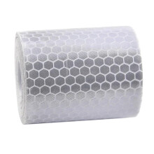 Bike Stickers Reflective Safety Tape Waterproof Decals for Bicycle Motorcycle Trucks 5cm x 3m White