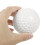 PU Dimpled Baseballs 6 Pack, 9Inch, With Drawstring Carry Bag For Pitching Machine Practice 1