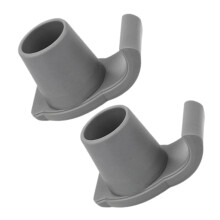 2Pcs Heavy Duty Walker Ski Glides NonSlip Feet for Smooth and Stable Mobility on Various Surfaces