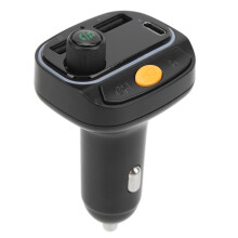 FM-Transmitter-Bluetooth-Kfz-Adapter mit berührungsempfindlicher Anrufannahme und Schnellladefunktion⁴ Verbessertes Fahrerlebnis mit