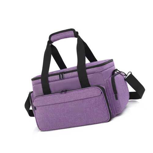 Trousse de maquillage étanche modulaire, espace intérieur-Violet