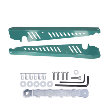 Accesorios para automóviles: Cubiertas para guardabarros de Subaru WRX STI, piezas de estilo exterior de aleación de aluminio, recortes angulares,