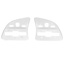 Botones de repuesto para volante y accesorios de estilo automotriz para Mercedes Benz. Diseño duradero, a prueba de polvo, ajuste preciso,