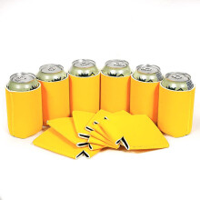 Manchons isothermes en néoprène pour canettes de boissons gazeuses, faciles à personnaliser, compatibles avec les canettes de 355 à 473 ml (12 à