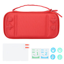 Custodia sottile per Nintendo Switch, cinturino da polso regolabile, cover protettiva idrorepellente, borsa da viaggio con materiali EVA resistenti e