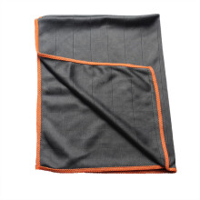 Microfiber Cleaning Cloth and Carbon Fiber Towel for Streak Shine on Glasses, Screens, Auto Glass, Orange