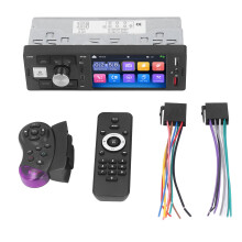 Bluetooth autoradio met touchscreen, handsfree bellen, FM-radio, MP5-speler, multimedia-autoradio, AUX, TF, USB, ingang voor achteruitrijcamera en