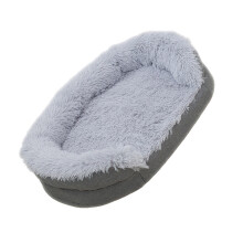 Lit luxueux en peluche pour animaux de compagnie, pour grand-L