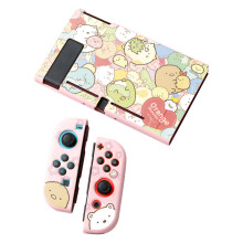 Capa protetora com estampa bonita para Nintendo Switch, flexível e resistente a impactos, com design à prova d'água.