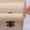 Solid Wood Jewelry Case Carved Flower Design Delicate Display-S 5