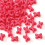 Colorful X Shape Beads 2mm Hole Acrylic Spacers Beads-random 7