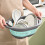 Foldable Colanders Heat Resistant Construction Large-Green 2