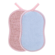 Random Color Kitchen Cleaning Sponge NonScratch for Dishes Pots and Pans Microfiber 1pcs