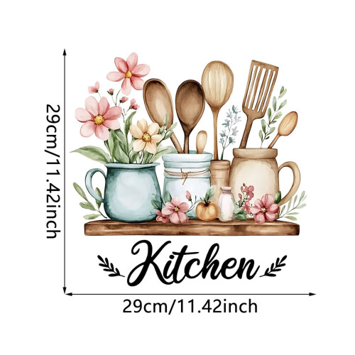 Kitchen Wall Decal Dining Room Quotes Wall Sticker-SCQ149 2