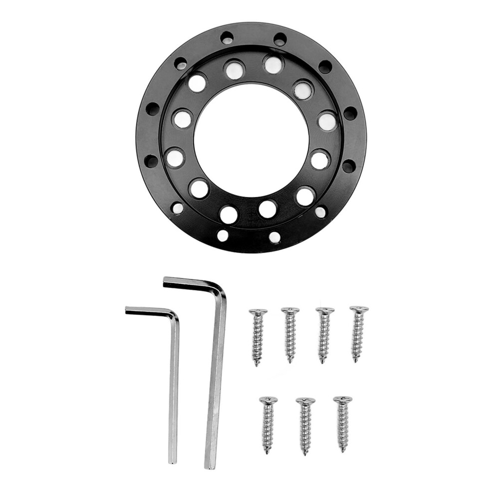 Steering Wheel Adapter Plate For Racing Car Game Modification, Ideal Replacement For Worn-Out Adapters, Compatible With Logitech G25 G27, Momo, Sparco 9416038613005
