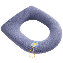 Handige toiletbrilhoezen, hoge elasticiteit voor een perfecte pasvorm, eenvoudig te installeren en schoon te maken, zachte, dikke en warme pluche