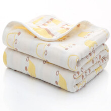 Large Gauze Blanket Single 6Layer 100% Cotton Thin 120x150 cm Skin Cover 80x80 cm Color 7