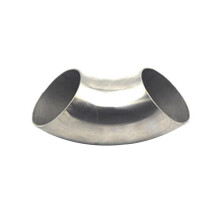 Car Exhaust Pipe 3 Inch 76mm 90 Degree 201 Stainless Steel Bend for Modified Car System