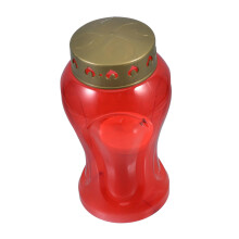 Flameless Candles LED Cross Jesus Outdoor Cemetery Torch Battery Memorial Candle