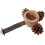 Stable Bird Parrot Standing Perch Parrot Training Stand With Feeding Cup Interactive Pinecone Style Bird Cage Perch 2